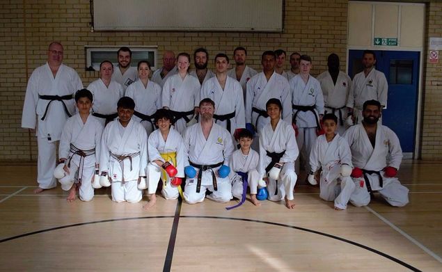 16 Students graded and many more were in attendance from various Association's to train with JKS and EKF Squad Coach - Sensei Matt Price 6th Dan JKS