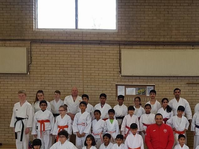 After the success at the JSKA UK Championships, Harrow Shotokan held a Kumite Seminar with 7 x English Champion Sensei Sonny Roberts. A well attended course with many dojo friends attending. 