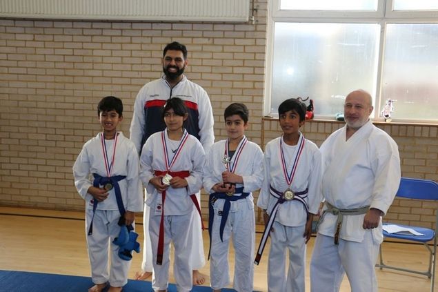 15th of December saw the club host its 4th Dojo championships. This year we also had clubs from Kings Cross, Watford and Marlybourne also join us. Students battled it out to get their hands on the trophies for first place and test their skills. A great day had by all. Well done to the winners.
