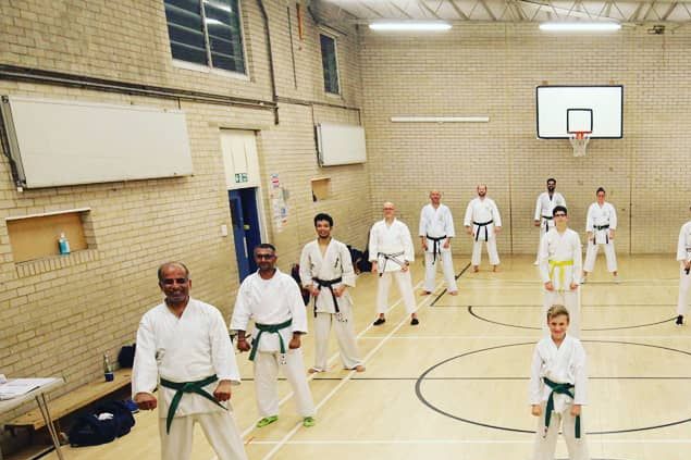 After almost 6 months off, we are back in the dojo. We held our first session back on Tuesday 8th Sept at Quianton Hall School. 
Thank you to all the club members who have supported the club through lockdown training on Zoom and the outdoor sessions. 
It's great to be back though!