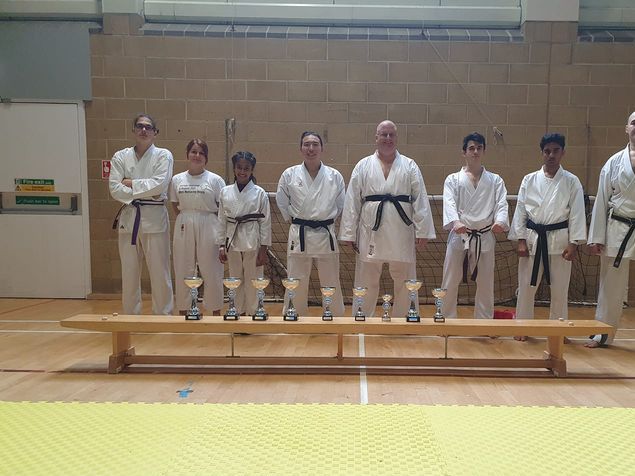 Results for the JSKA UK Championships.

Great to catch up with many old friends and senior Sensei's 😊 
Really proud of the students. Some great performances. 
Sensei Anas still showing he's got it winning the 40+ Mens Kumite 💪👊

Lakshita 2nd Kata, 3rd Kumite
Petr - 4th Kumite 
Daniela - 1st Kata, 1st Kumite 
Laksh - 4th Kumite 
Alex - 1st Kata, 2nd Kumite
Sensei Anas - 1st Kumite, 2nd Kata
Stefan - 4th Kata
Bianca - 4th Kumite