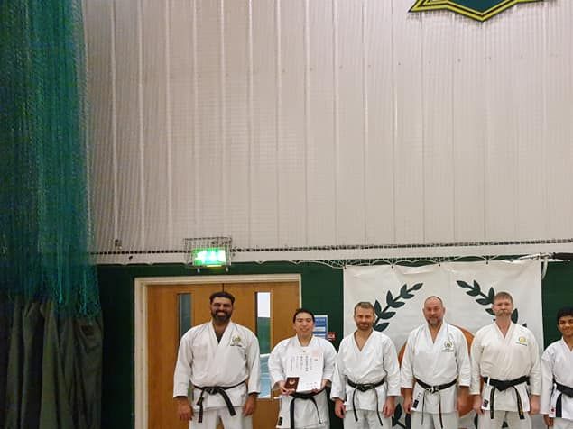 Sensei Shyam, Jason, NIrmay and Daniela attended the JKS England Welcome Back Course on Sunday 21st Nov. 150 students from all over the country trained together under Sensei's Alan, Steve and Matt for 4 hours of great karate.
